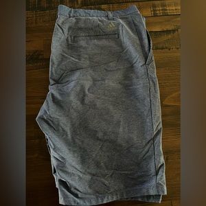 Men’s adidas golf shorts.